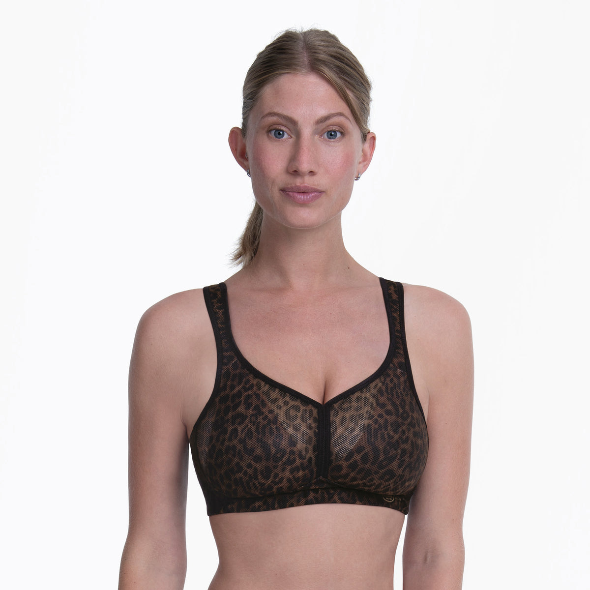 Air Control Deltapad Gold Cat Sports Bra
