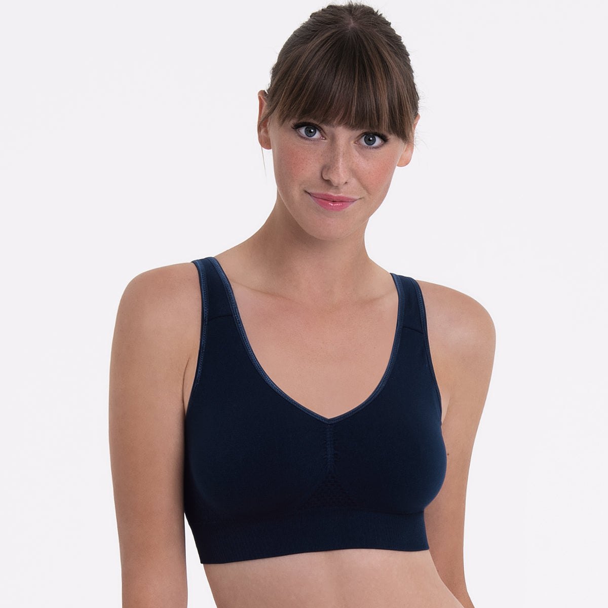Lotta Maritime Navy Soft Bra Medium Support
