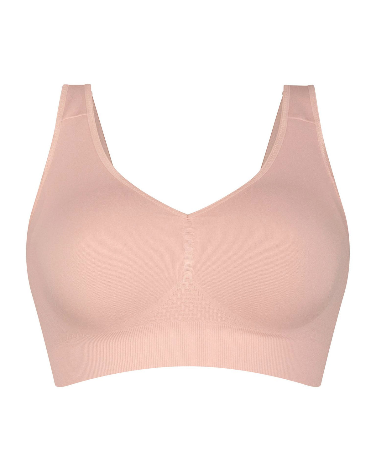 Lotta Lotus Pale Pink Soft Bra Medium Support