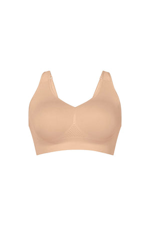 Lotta Warm Brown Soft Bra Medium Support