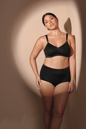 Claire Black Soft Spacer Bra & BRIEF