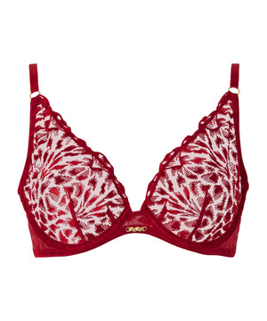 Crazy In Love Red Delight Underwired Triangle Bra