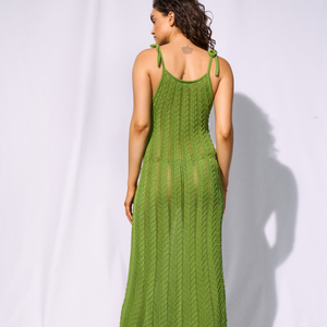 Le Soleil Jungle Roof Knitted Dress