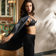 Splendeur Soie Black Robe