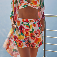 Dalia Ladior Orange Shorts