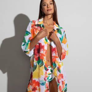 Dalia Unai Orange Long Shirt