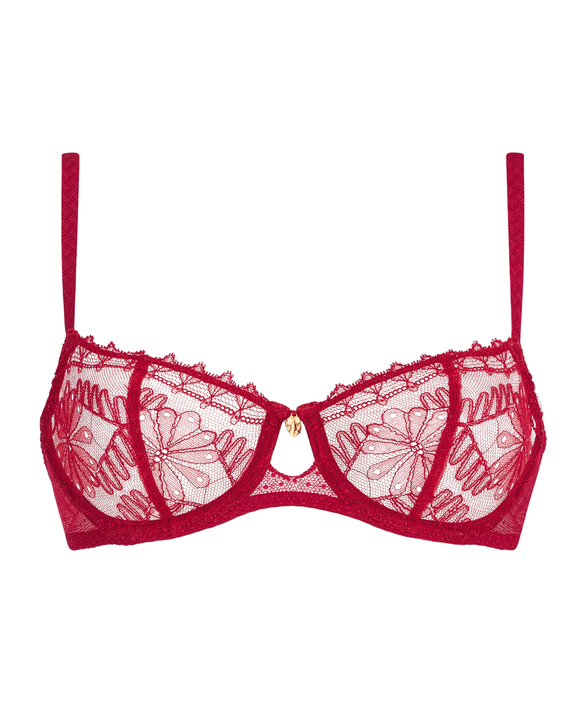 Mystery of Love Cherry Half Cup Bra