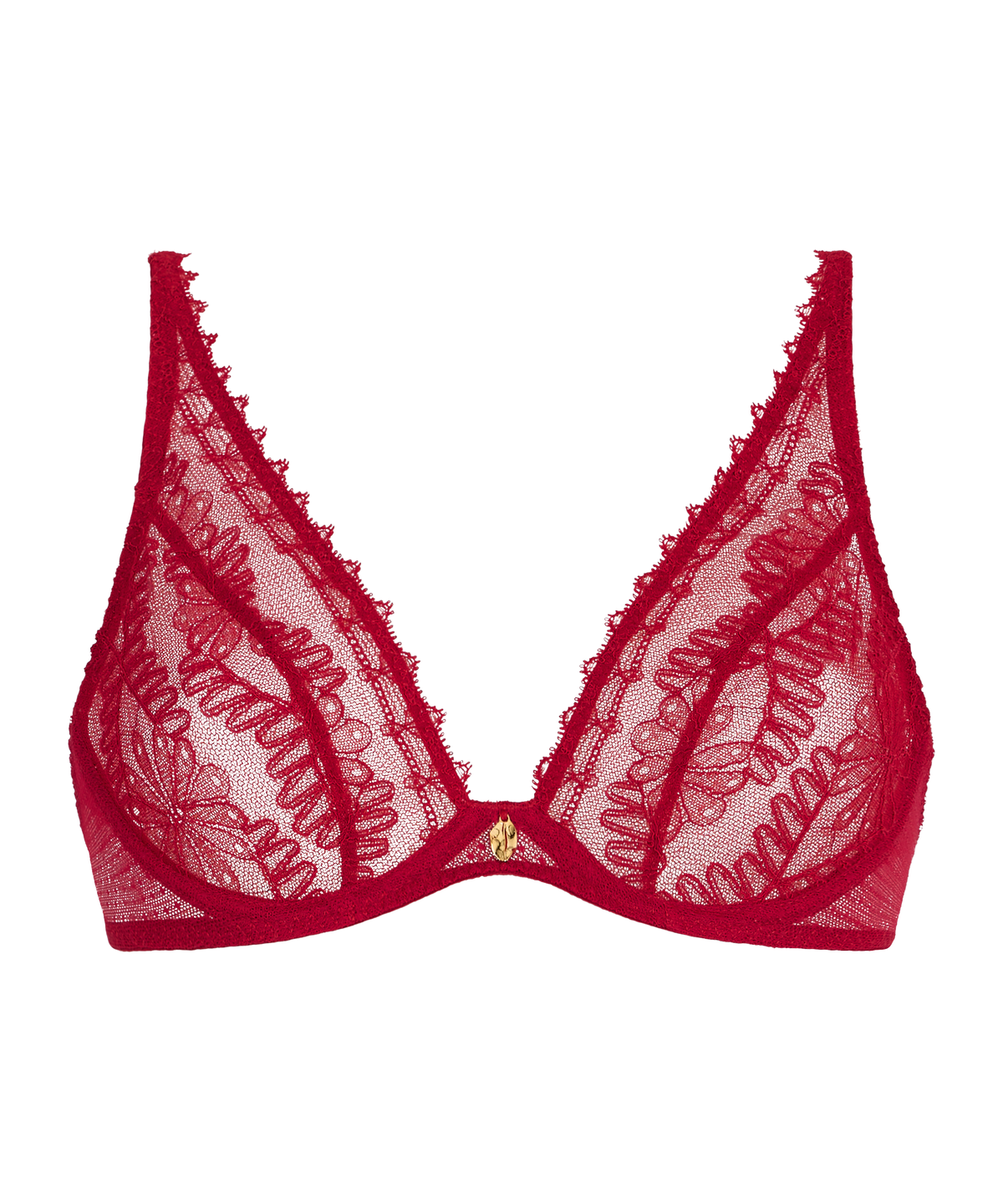 Mystery of Love Cherry Underwired Triangle Bra
