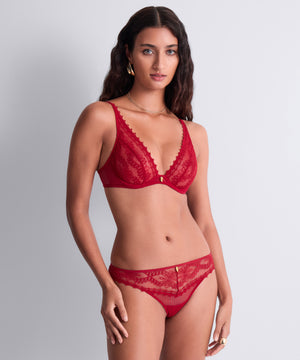 Mystery of Love Cherry Underwired Triangle Bra