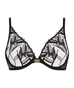 Sweet Euphoria Black Underwired Triangle Bra