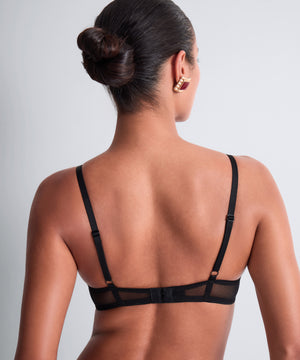 Sweet Euphoria Black Underwired Triangle Bra