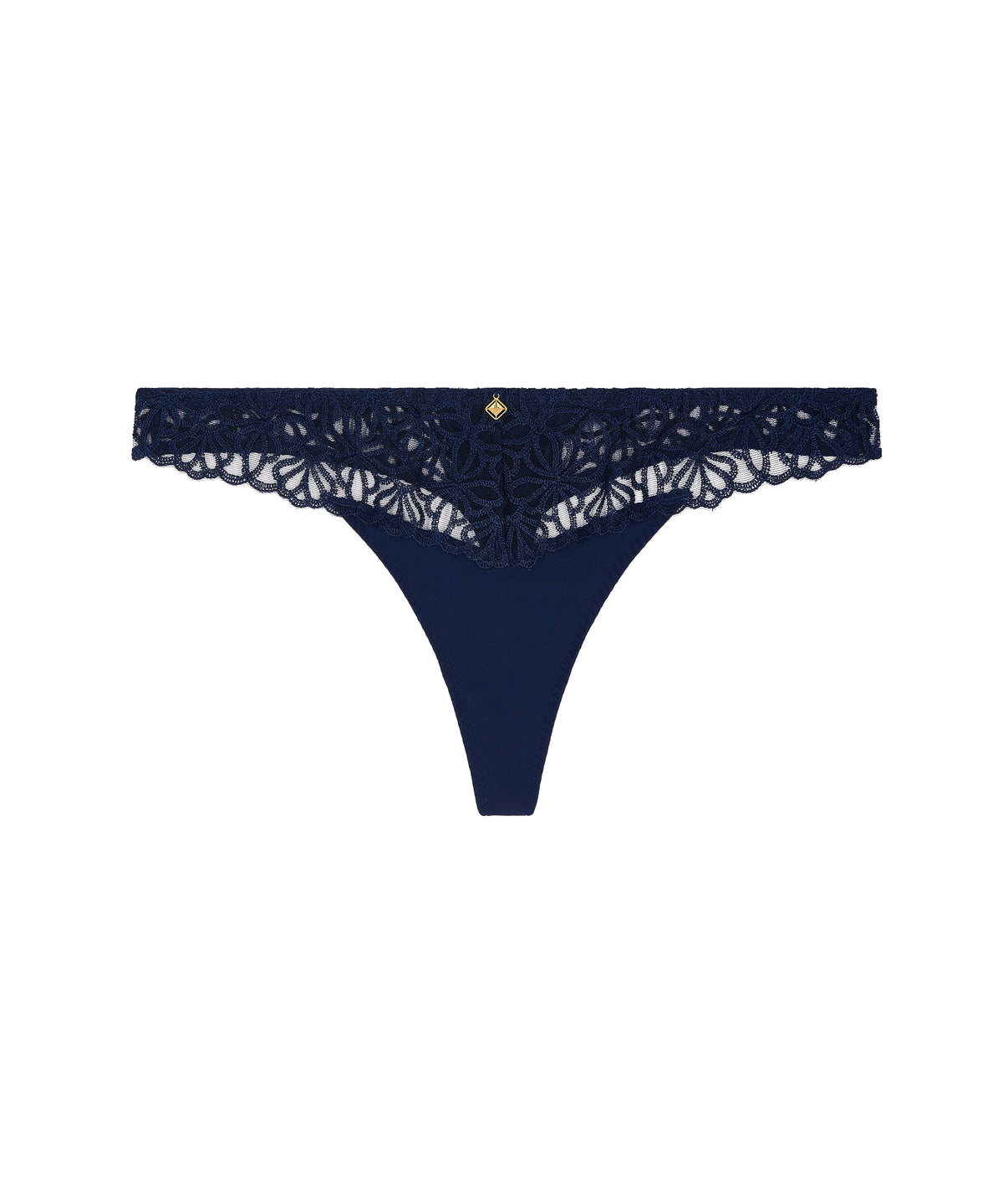 Secret Memories Navy Thong