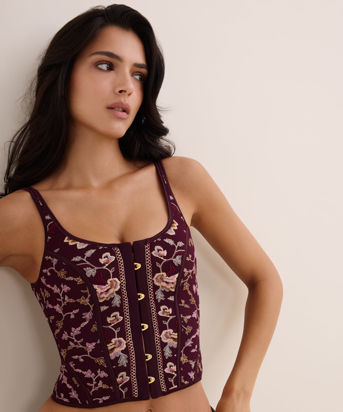 Midnight Opera Secret Purple Corset