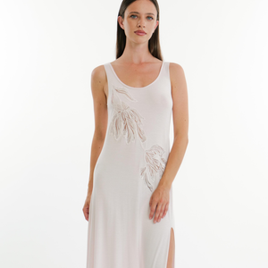 Ivory Long Nightgown