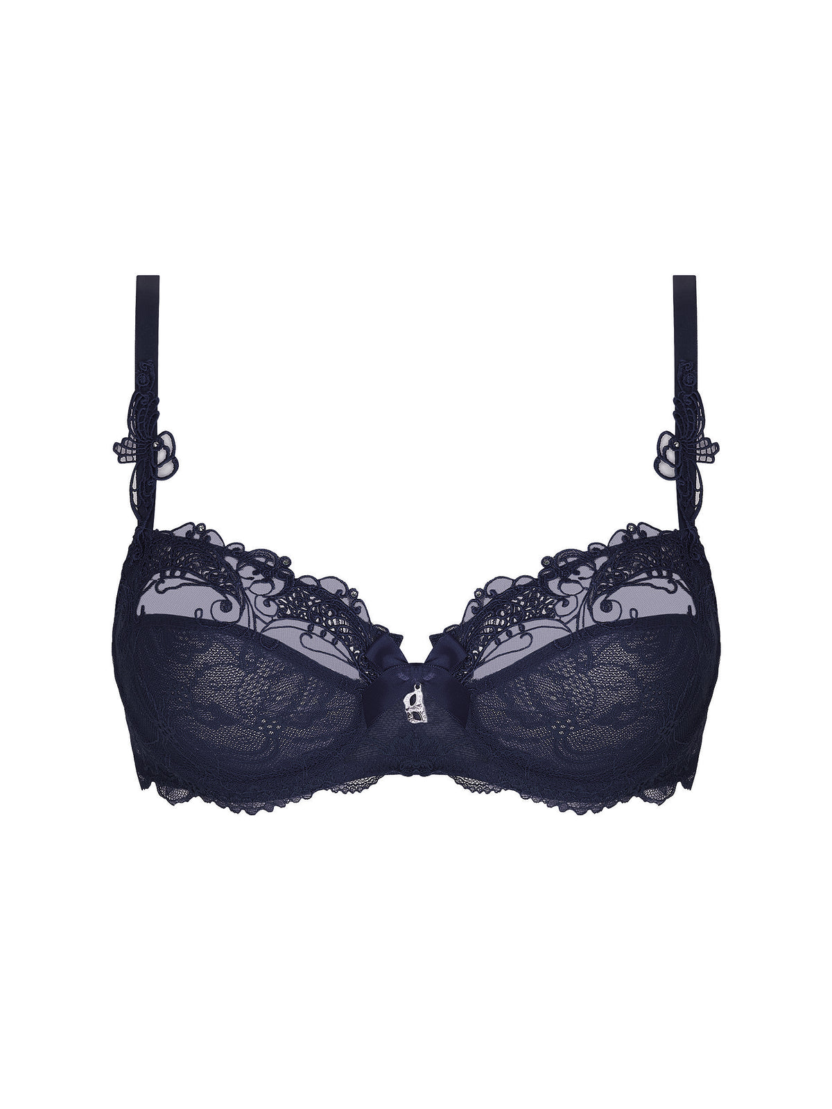 Soir de Venise Blue Half Cup Bra