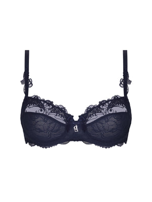 Soir de Venise Blue Half Cup Bra