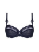 Soir de Venise Blue Half Cup Bra