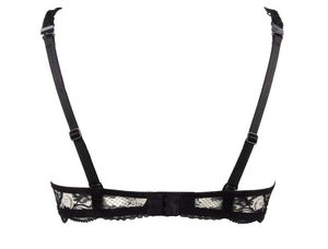 Soir de Venise Black Glam Plunge Bra