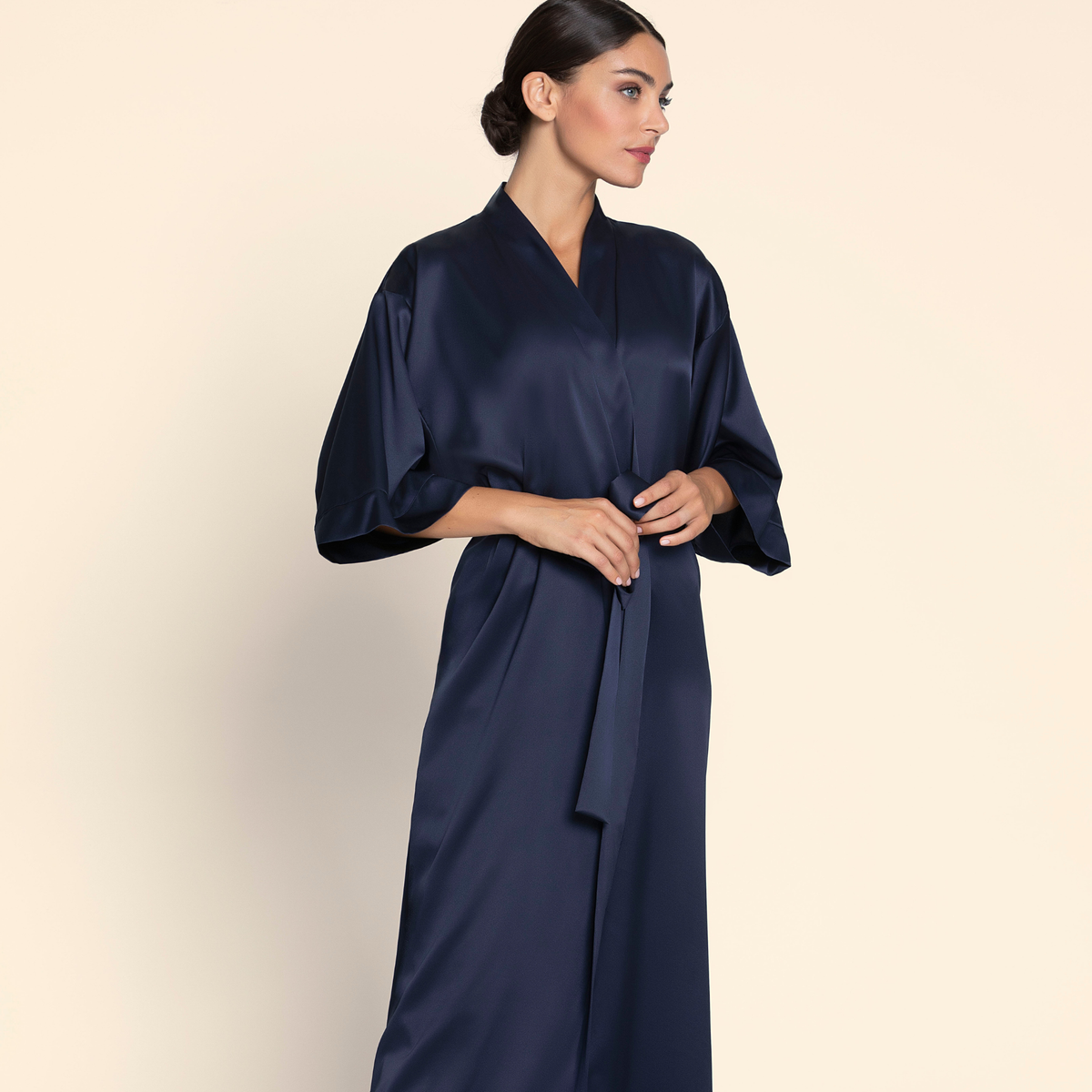 Eclat Couture Long Negligee Gown