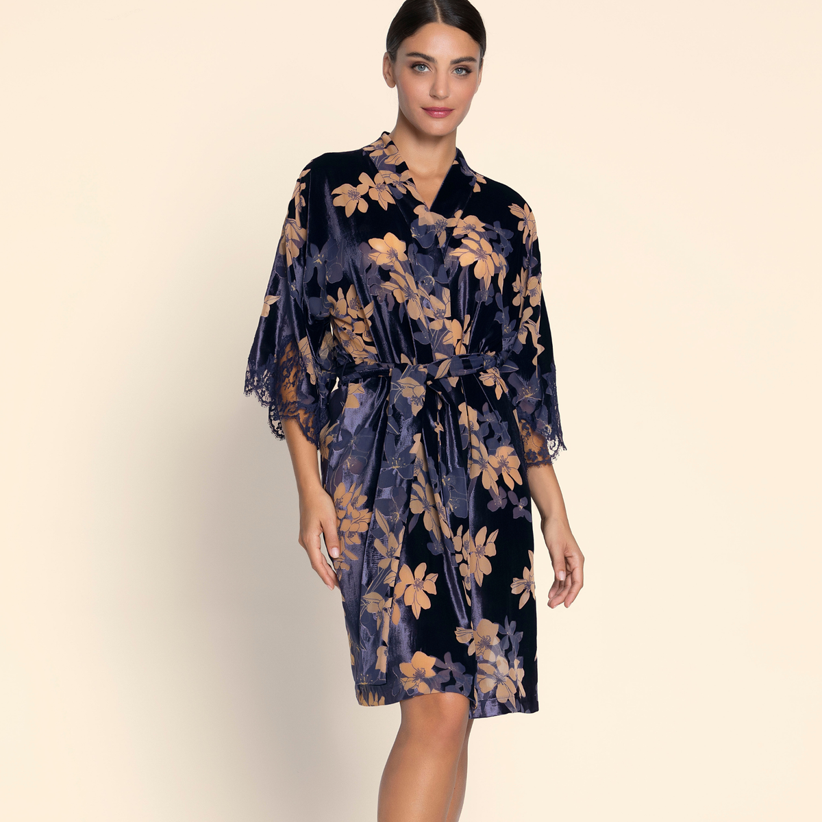 Eclat Couture Mid Length Negligee Gown