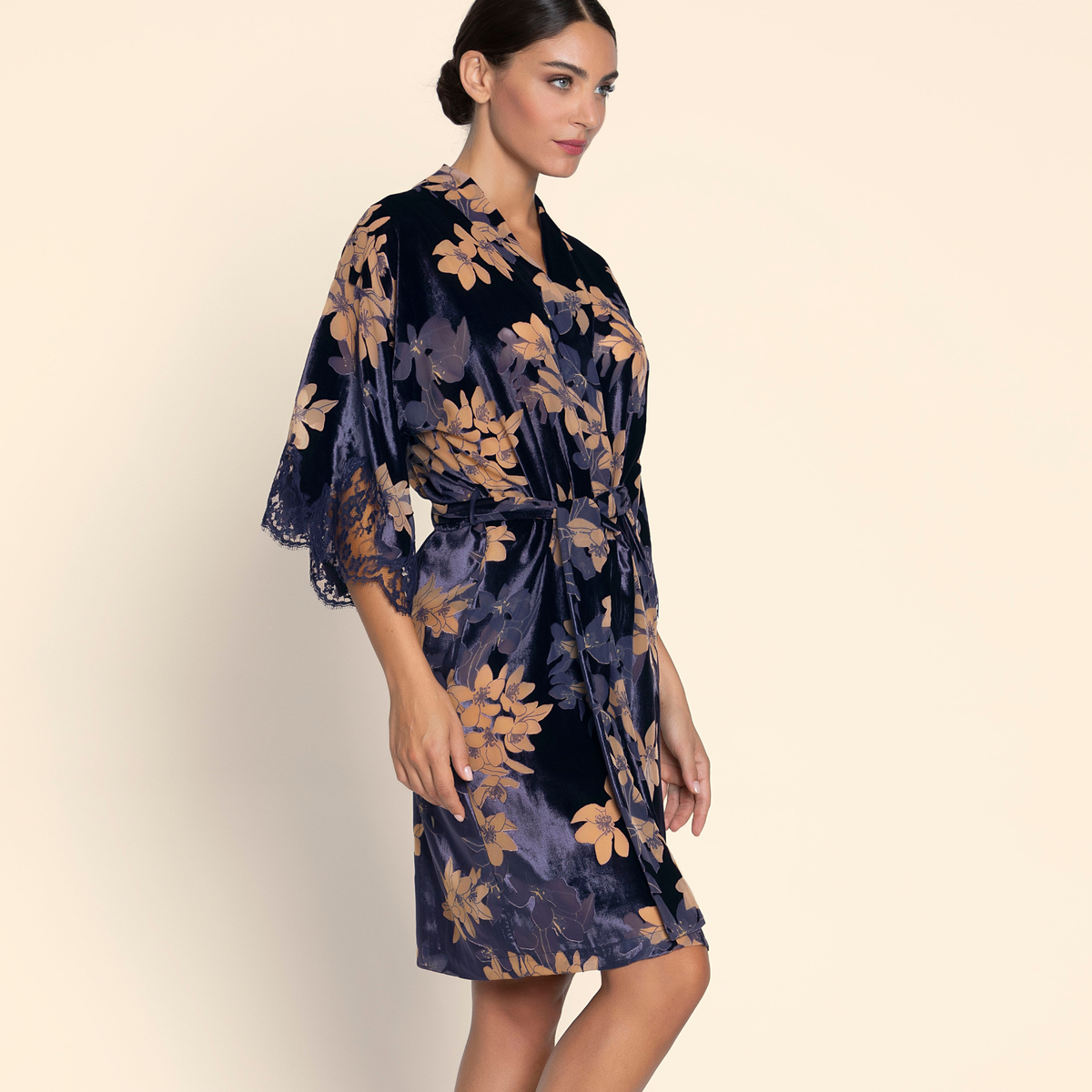 Eclat Couture Mid Length Negligee Gown