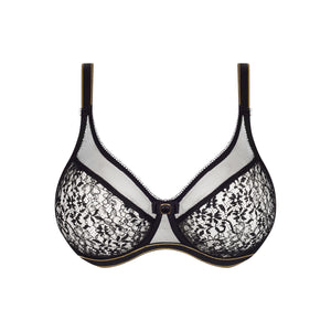 Allure Black Seamless Full Cup Bra