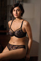 Amour Black Seamless Bra