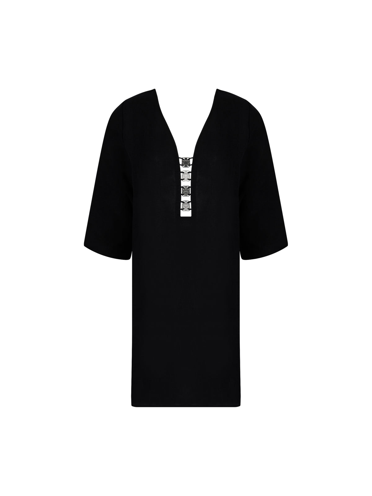 Eclat D'Argent Black Tunic
