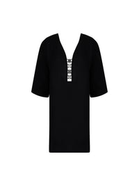 Eclat D'Argent Black Tunic