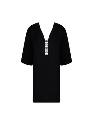 Eclat D'Argent Black Tunic