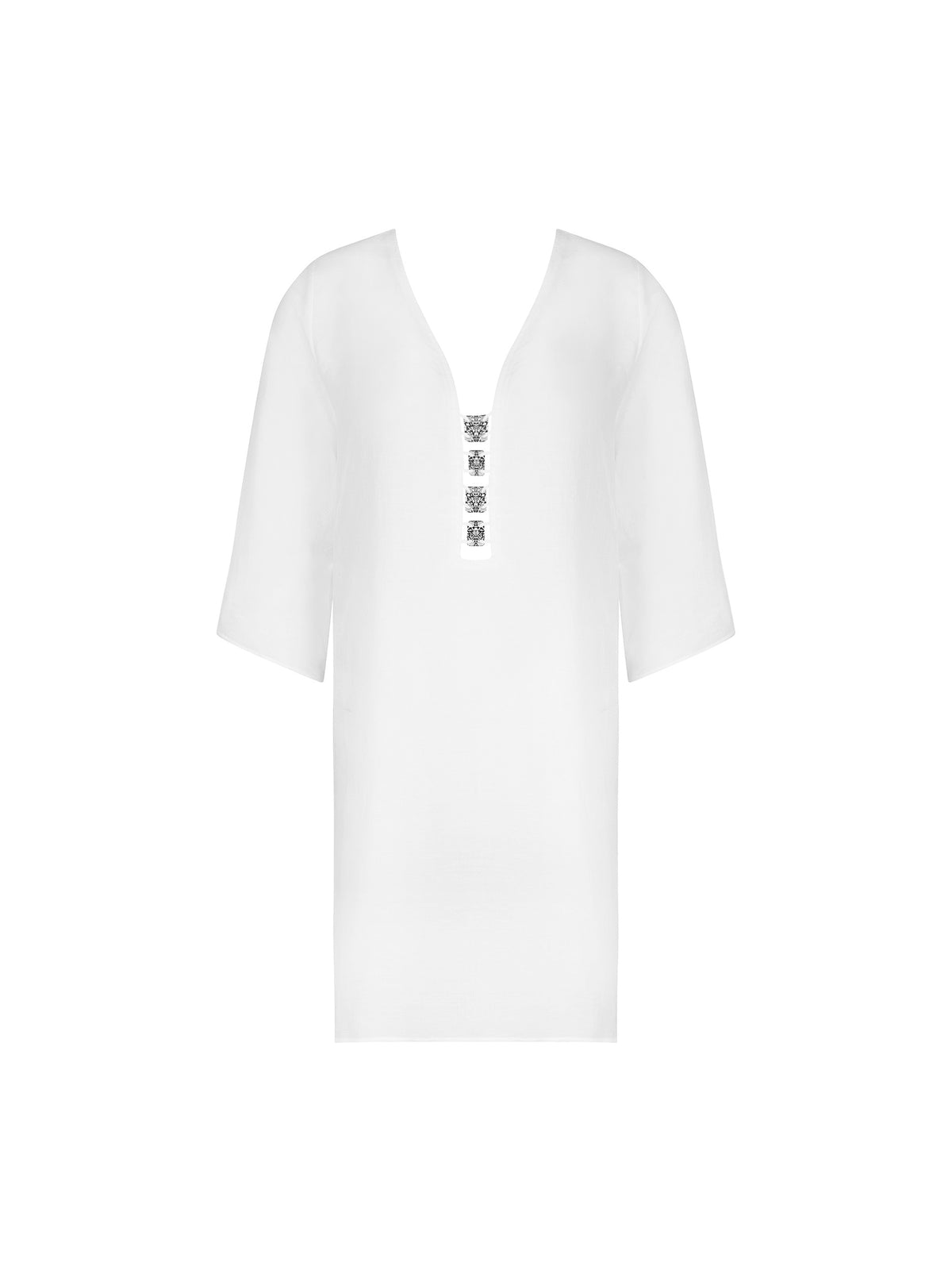 Eclat D'Argent White Tunic