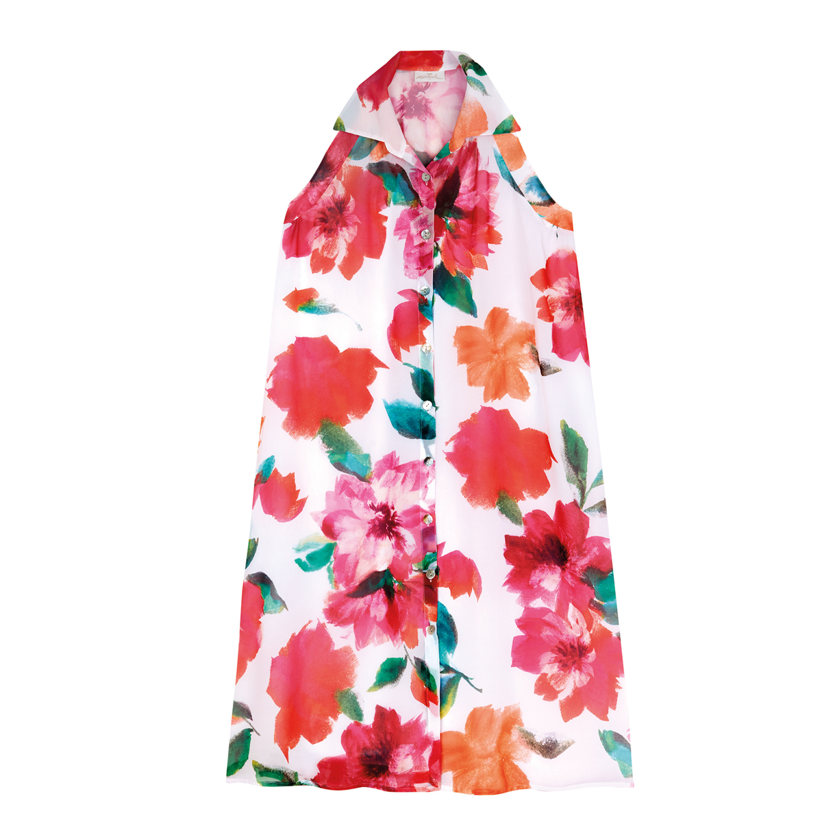 Dalia Blas Pink Shirt Dress