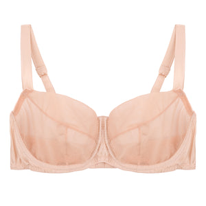 Fleur Du Jour Blush Balcony Bra