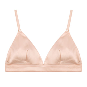 Fleur Du Jour Blush Triangle Bra