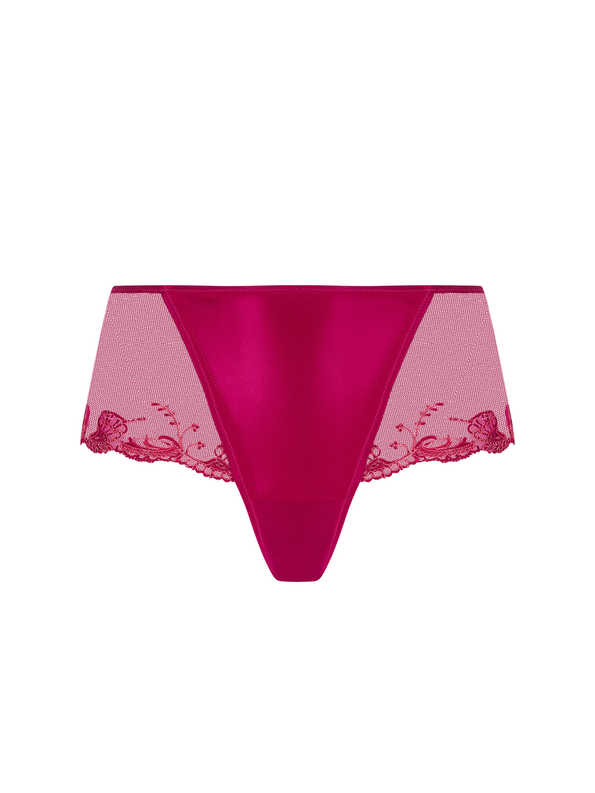 Splendeur Soie Carmin Short