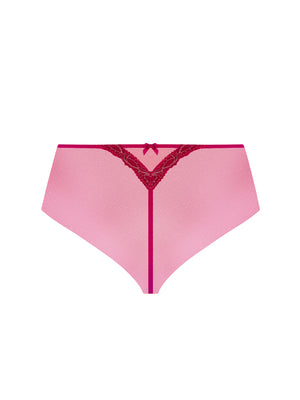 Splendeur Soie Carmin Short
