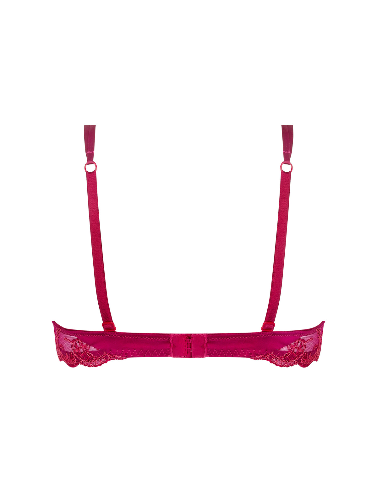 Splendeur Soie Carmin Contour Plunge Bra