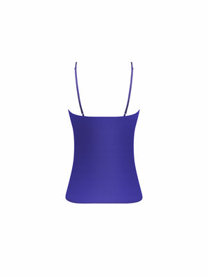 Splendeur Soie Ocean Bleu Camisole