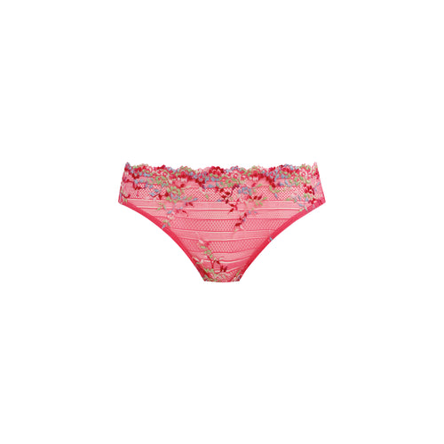 Embrace Lace Hot Pink Bikini Brief