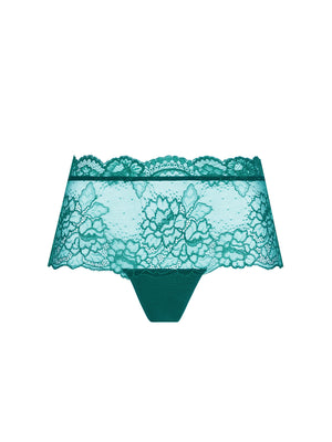 Sublime en Dentelle Vert Princesse Short