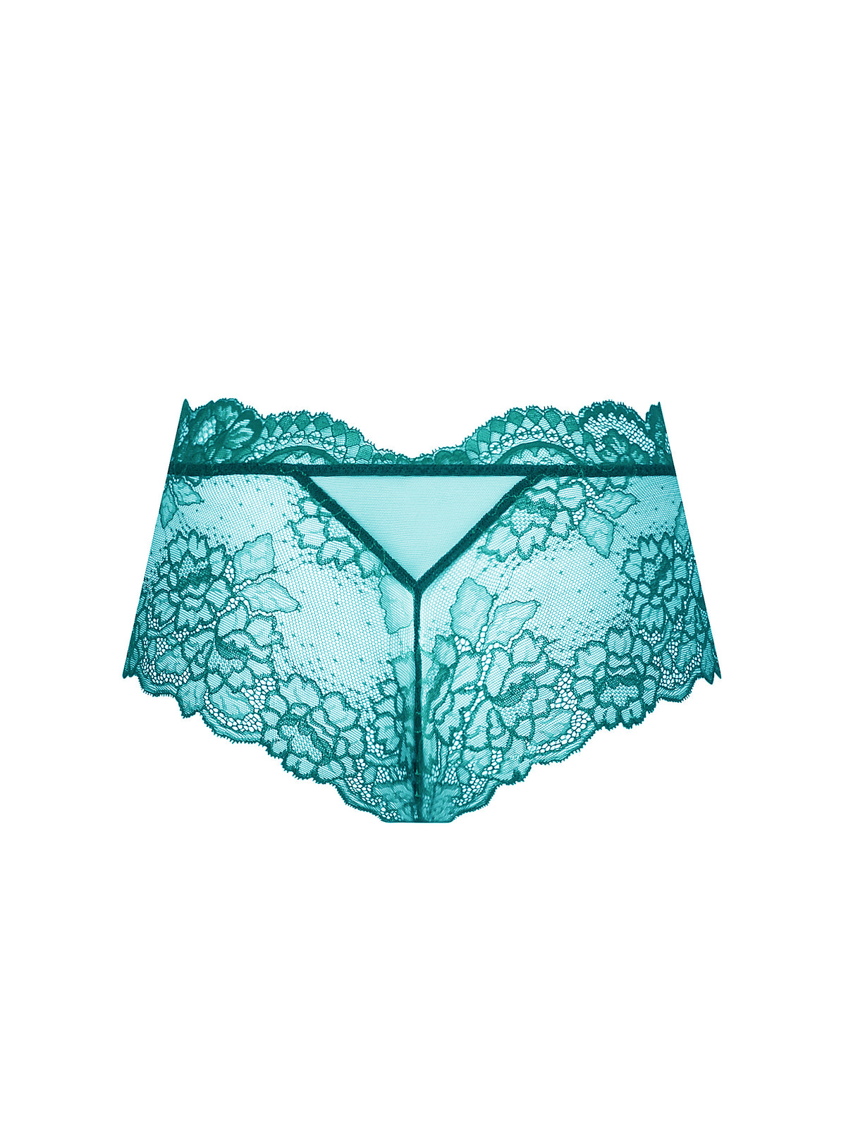 Sublime en Dentelle Vert Princess Short