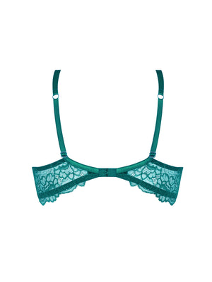 Sublime En Dentelle Vert Princesse Full Cup Bra