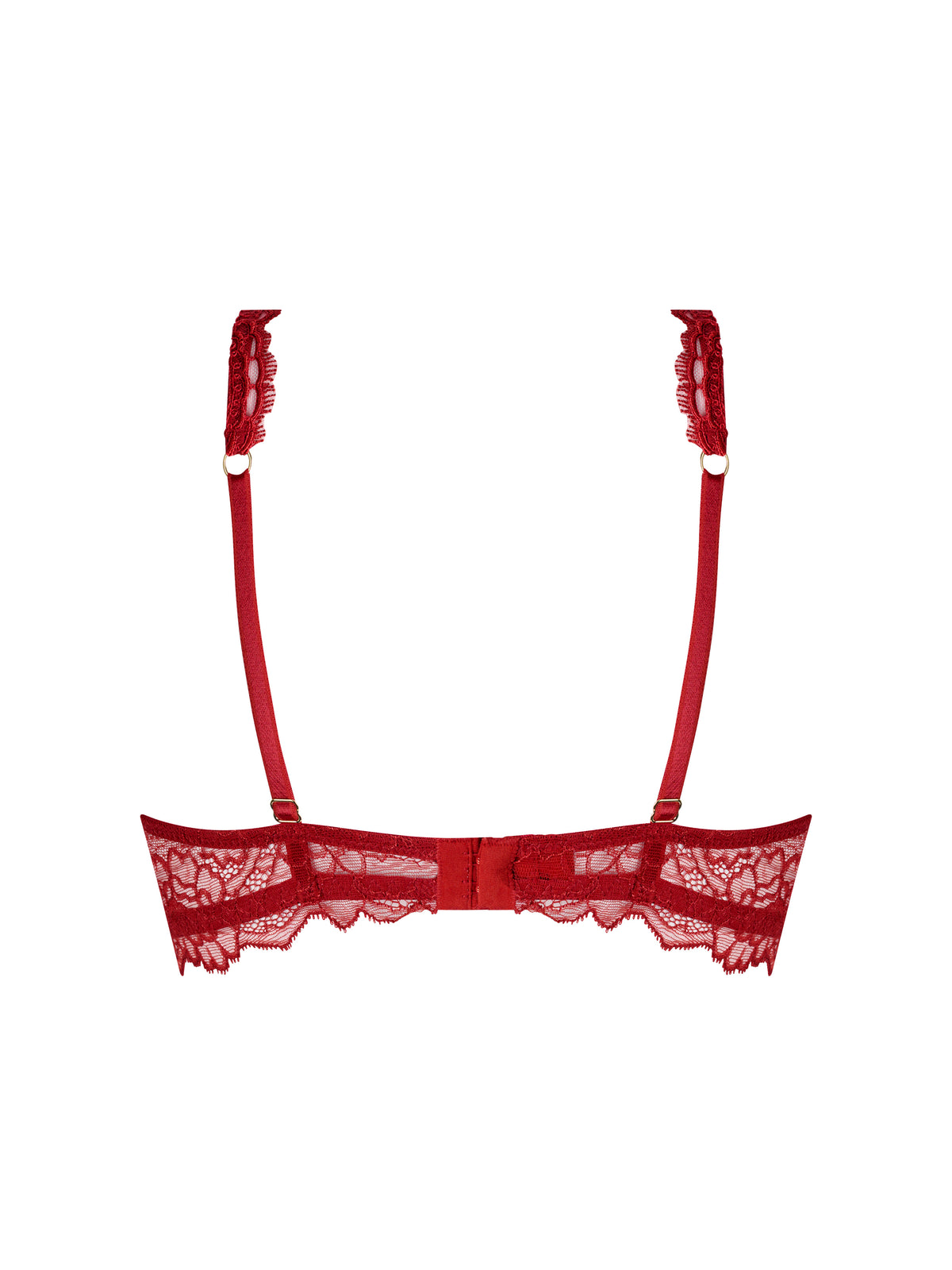 Sublime en Dentelle Opera Red Glam Bra