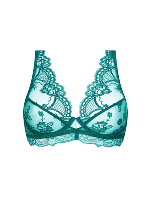 Sublime en Dentelle Vert Princesse Glam Bra