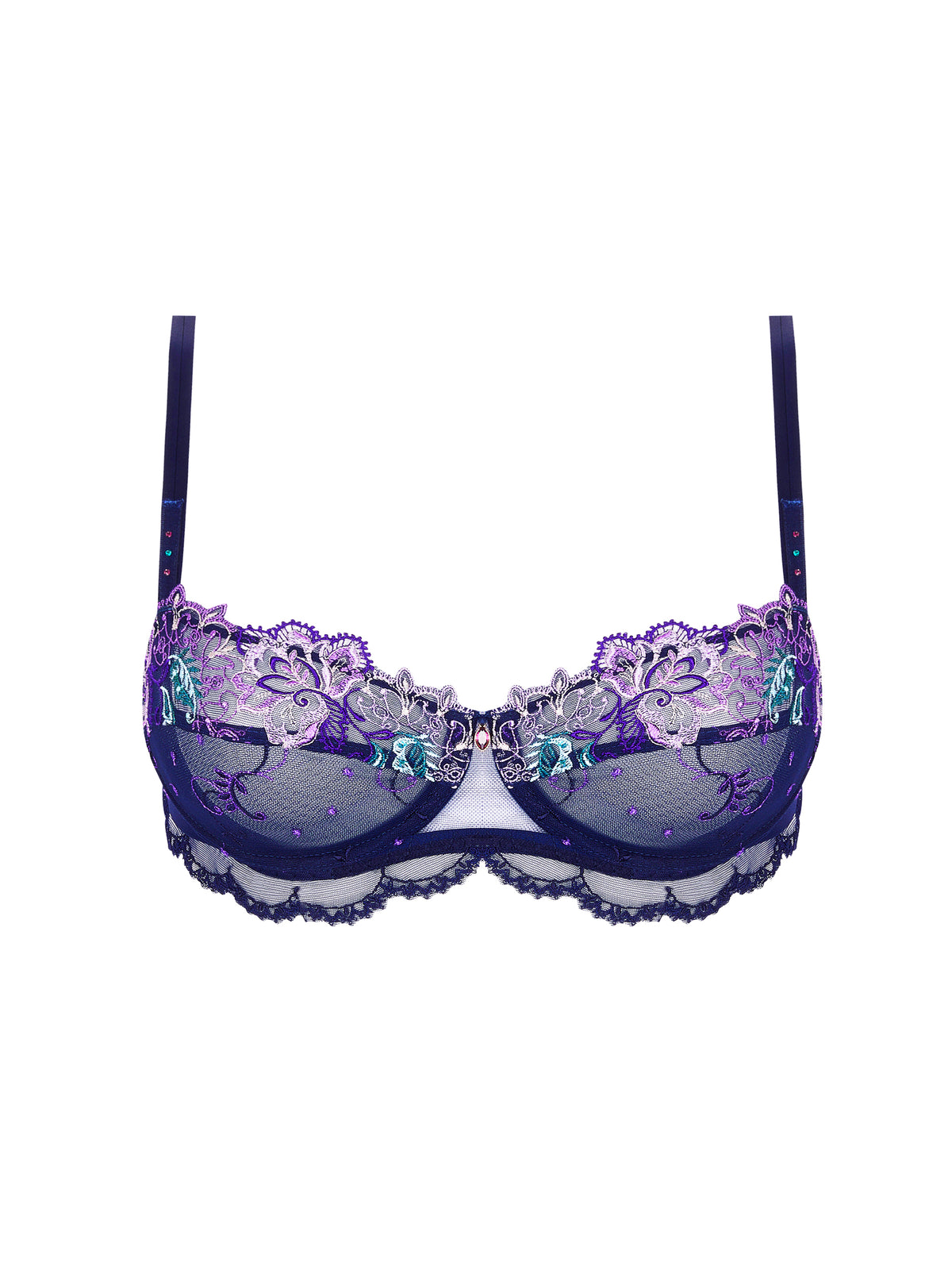 Deesse Desirs Mauve Half Cup Bra