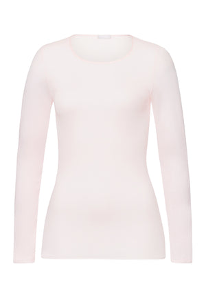 Cotton Seamless Honeydew Long Sleeved Vest