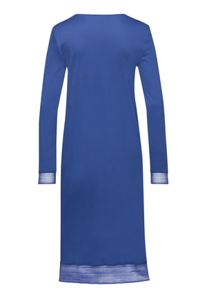 Sophie Blue Horizon Long Sleeved Nightdress