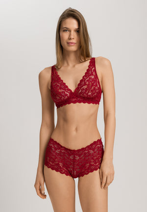 Moments Red Soft Bra