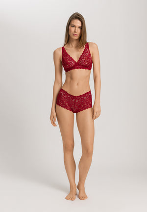 Moments Red Soft Bra