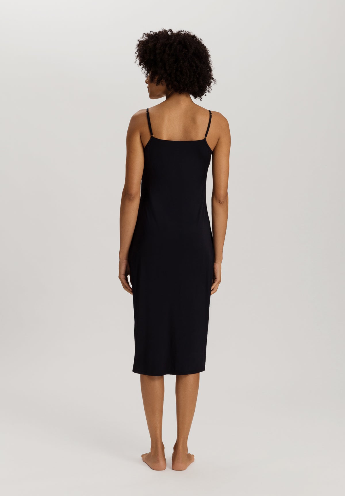 Satin Deluxe Black Bodydress 110cm